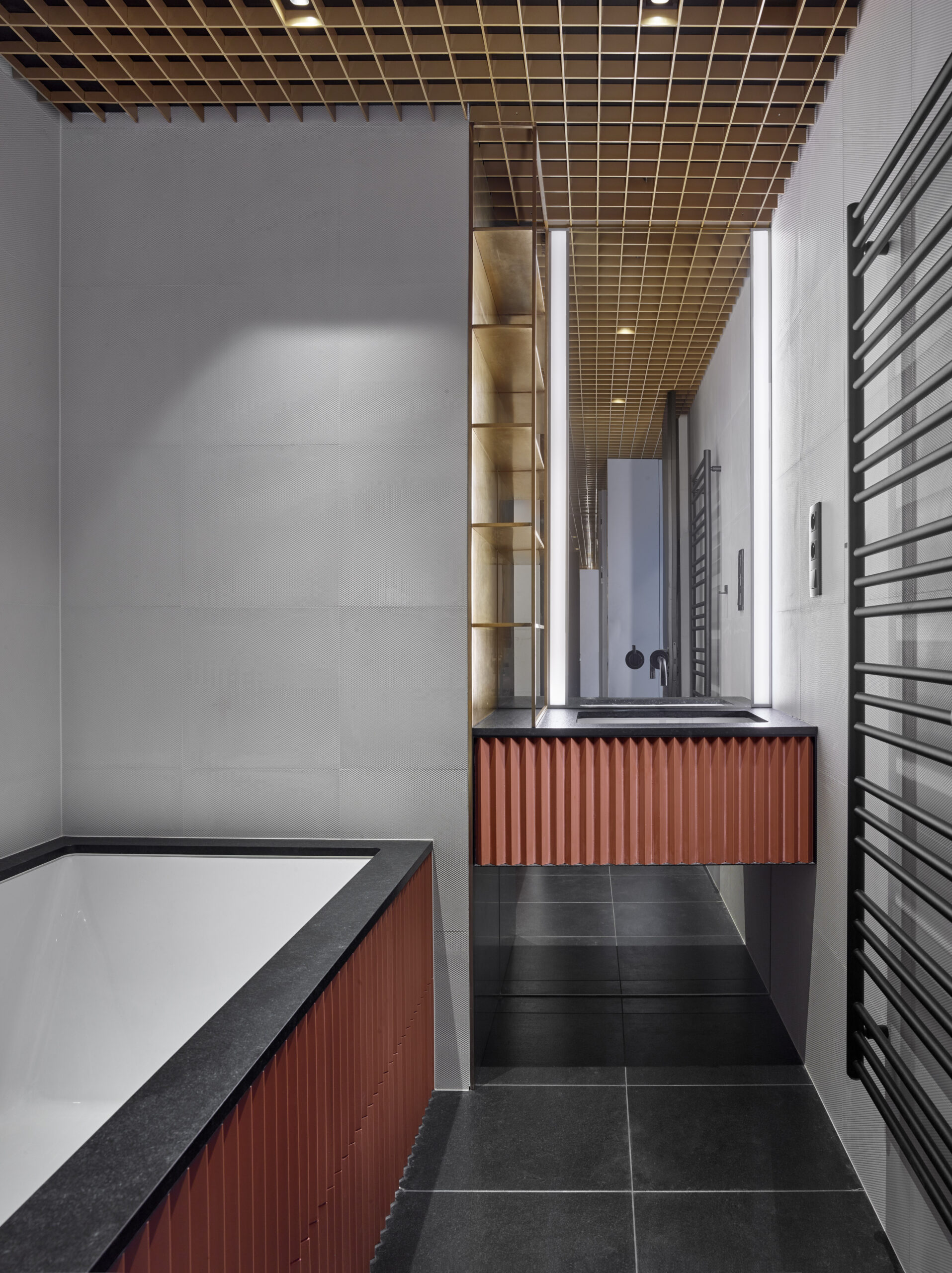 Kúpelňa s akcentom Nero Assoluto